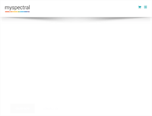 Tablet Screenshot of myspectral.com